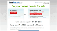 Desktop Screenshot of potpourrinews.com